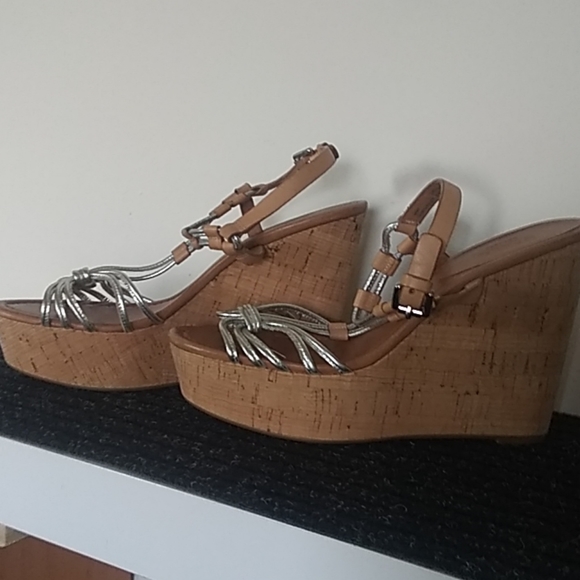 Coach 'Georgiana' wedge sandals - Picture 2 of 4
